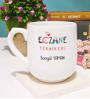 Eczane Teknikeri Kupa Bardak Oval
