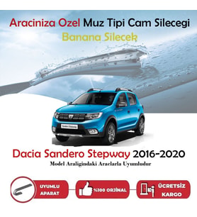 Dacia Sandero Stepway Muz Silecek Takımı 2016-2020