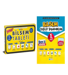 Evrensel İletişim 1.Sınıf Bilsem Tablet ve Deneme Seti 2 Kitap