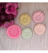 Mini Çiçek Silikon Kalıp 5x5x0.5 Cm
