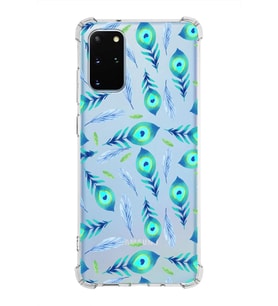 PrintiFy Samsung Galaxy S20 Plus Uyumlu Nazar Boncuğu 3 Baskılı Şeffaf Köşe Korumalı Antişok Kılıf