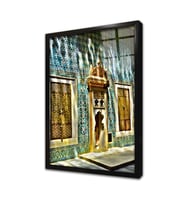 Harem Kapısı Topkapı Sarayı Çerçeveli Cam Tablo