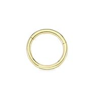Altın Büyük Boy 15 mm Halka Piercing