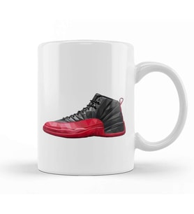 Air Jordan Sneaker Flu Game Kupa Bardak Porselen