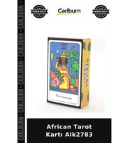 Özel Üretim Mistik Koleksiyon Kahin African Tarot Kartı Alk2783