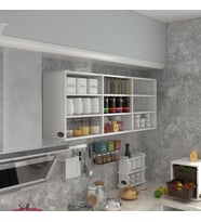 Kenzlife hazır mutfak orela byz 060*150*22 mutfak banyo dolabı kapaksız raflı (Karışık)