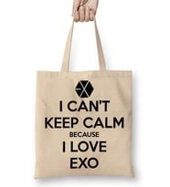 Exo i Cant Keep Calm Bez Çanta Uzun Saplı