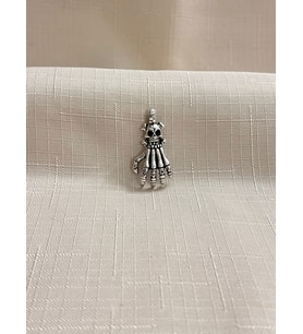 İSKELET 925 AYAR GÜMÜŞ ERKEK KOLYE