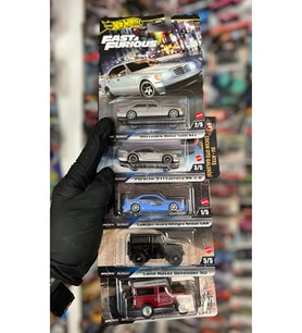 Hot Wheels Premıum Fast And Furıous 5’Li Set