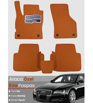 AUDİ A8 (2009-2017) Uyumlu EVA Paspas Tam Set–Araca Özel,Su Geçirmez,Hızlı ve Kolay Montaj