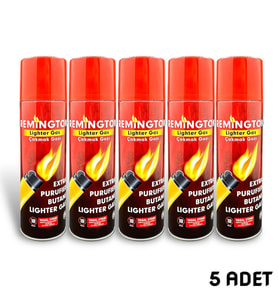 Çakmak Gazı Tüpü - Tam Dolu - 270 ml. - 5'li (RMTN)