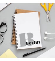 İsim Baskılı Defter Kişiye Özel