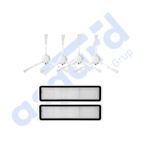 Dreame D10S, D10S PRO, D9 MAX GEN2 Uyumlu 4 Yan Fırça 2 Filtre PKT-iasgf0000184
