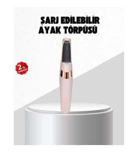 Elektrikli Ayak Törpüsü – USB Şarjlı, 2 Hızlı Nasır ve Sert Deri Temizleyici