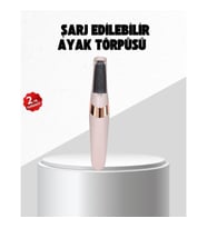 Elektrikli Ayak Törpüsü – USB Şarjlı, 2 Hızlı Nasır ve Sert Deri Temizleyici