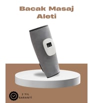 Kablosuz Titreşimli Baldır Masaj Aleti – Isıtmalı, 3 Basınç Ayarlı, Şarjlı Ve Taşınabilir