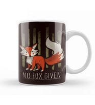 No fox given Kupa Bardak Porselen