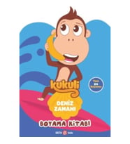 Kukuli Deniz Zamanı Boyama Kitabı