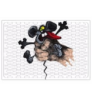 Crying Mouse help Puzzle 240 Parça Yapboz