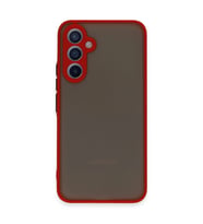 Samsung Galaxy A54 5g Kılıf Montreal Silikon Kapak - Kırmızı