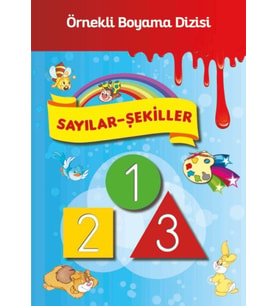 Örnekli Boyama - Sayılar - Şekiller
