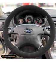 Subaru Forester Dikme Direksiyon Kılıfı Alcantara Süet Monza Black SG X-XS-XT-2002-2008