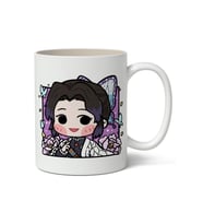 İblis Keser Kocho Shinobu Demon Slayer Temalı Beyaz Kupa Bardak Arkadaşa Sevgiliye Hediye