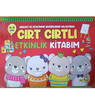 Yükselen Zeka Cırtlı Kitaplar- Dikkati ve Düşünme Becerilerini Geliştirme (4-6 Yaş)