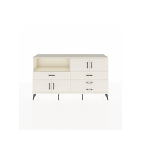 Arges Konsol 2 Raflı 4 Çekmeceli 4 Kapaklı 176x30x99 Aytaşı-Aytaşı