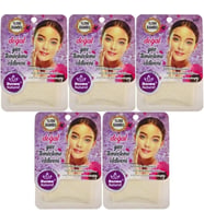 Derma Naturel Bambu Yüz Temizleme Eldiveni MS-32 (5 Li Set)