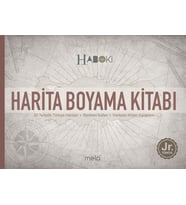 Harita Boyama Kitabı 20 Tematik Türkiye Haritası