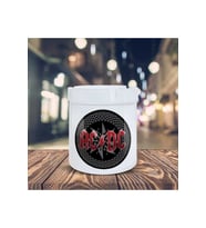 Ac-dc Logo Inch Glitter Baskılı Küllük Seramik Kül Tablası-36951