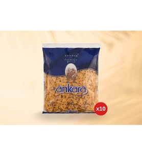 Nuh'un Ankara Kelebek Makarna 500 Gr x 10 Paket