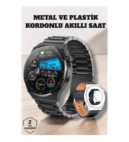 Mey İthalat® Akıllı Saat Sağlık ve Fitness Takibi Bluetooth Bağlantılı Dokunmatik Ekran