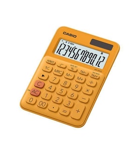 Casio MS-20UC-RG 12 Hane Turuncu Masa Üstü Hesap Makinesi