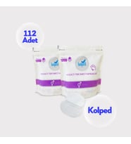 KOLPED Koltuk Altı Pedi Ter Emici Yapraklar 112 Adet (2 PAKET)