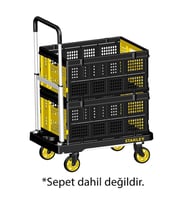 STANLEY FATMAX FX712 120Kg Profesyonel Katlanabilir Paket Taşıma Arabası