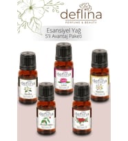 5'li Avantaj Set3 Esansiyel Uçucu Yağ Aromaterapi Difüzör Esansı Hava Nemlendirici Oda Kokusu 5x10ml
