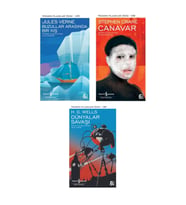 Buzullar Arasında Bir Kış + Canavar + Dünyalar Savaşı- 3 Kitap Set - Iş Bankası Özel Set Buzullar Ar