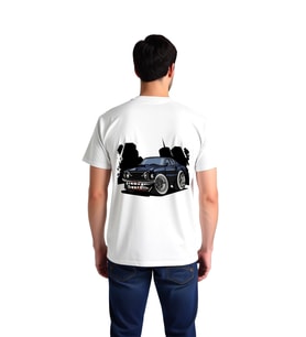 Vintage - Klasik Otomobil Sanatı Baskılı Erkek Tişört