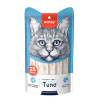 Wanpy Ton Balıklı Krema Likit Kedi Ödülü 25x14 gr