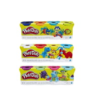 Hasbro 4 Renk Oyun Hamuru 448Gr X 3 Paket