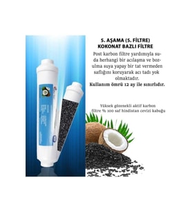 Kapalı Kasa Su Arıtma Cihazı Vontron Membranlı Filtre Seti Avantaj Paket (Beyaz)