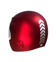 2 Adet Sport Kask, Araba Ayna Reflektif Gri Kask Sticker Çınar Extreme