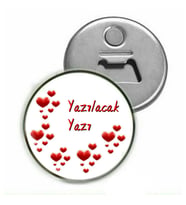 Anneler Günü Hediyesi İsime Özel Magnet ( Açacaklı Magnet )