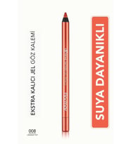 Işıltılı Kalıcı Göz Kalemi (TURUNCU) - Extreme Tattoo Gel Pencil - 008 Orange Pop - 8682536041157