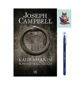 Kahramanın Sonsuz Yolculuğu - Joseph Campbell 9786053756910 Pensan Büro Mavi Tükenmez Kalem (Renksiz)