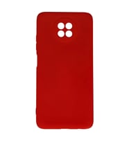 Xiaomi Redmi Note 9 5g Kılıf Nano İçi Kadife Silikon - Kırmızı