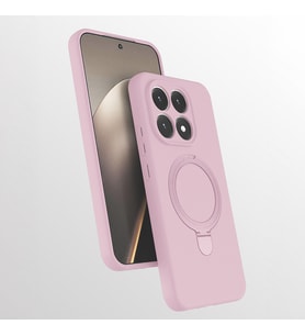 Xiaomi 15T Uyumlu Kılıf M-safe Şarj Özellikli Standlı Zore Samara Kapak