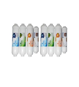 Pera Water Tüm Kapalı Kasa Su Arıtma Cihazlarına Uygun 4 Lü Filtre Seti 2 Takım